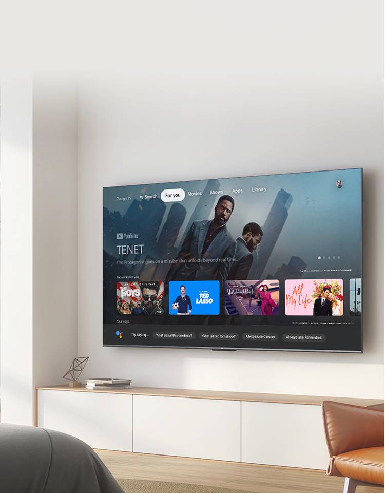 TCL Frameless Full HD HDR TV with Android TV - S5400A - TCL Europe