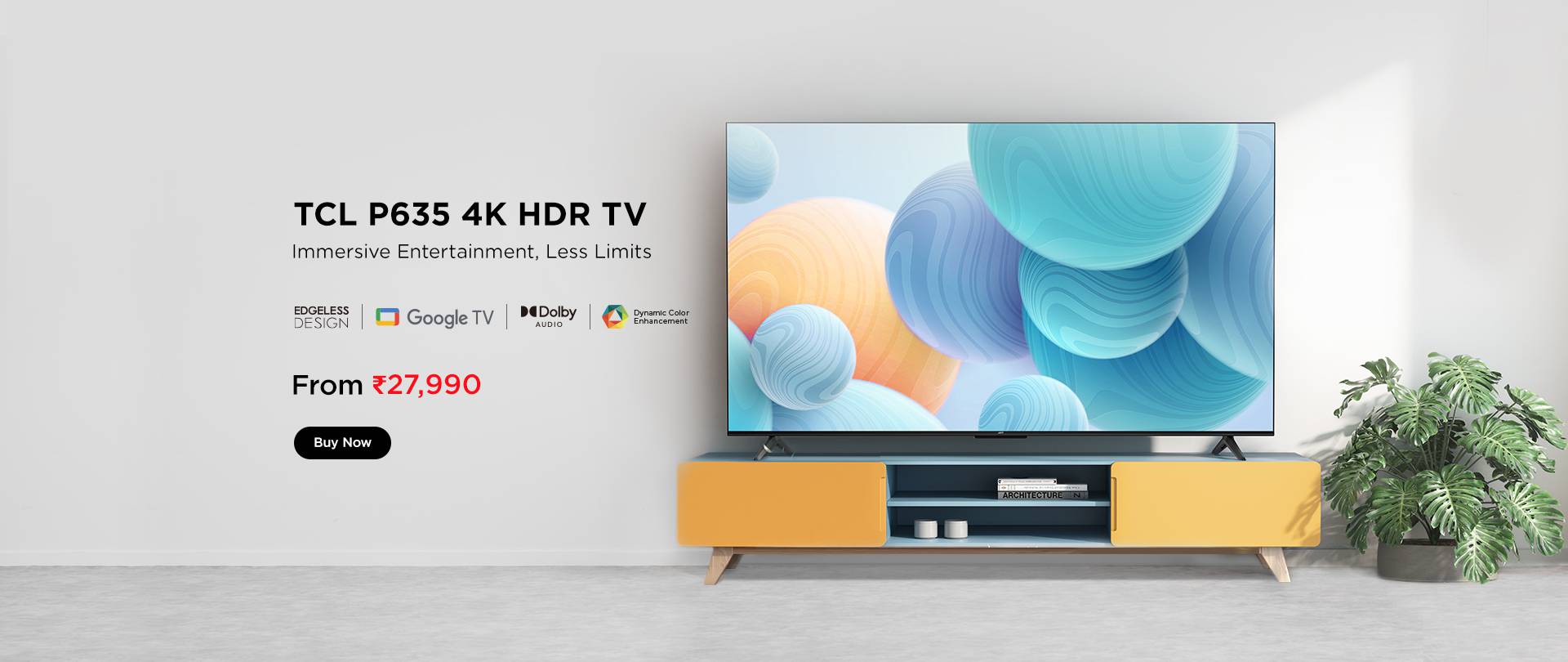 TCL P635 4K HDR TV